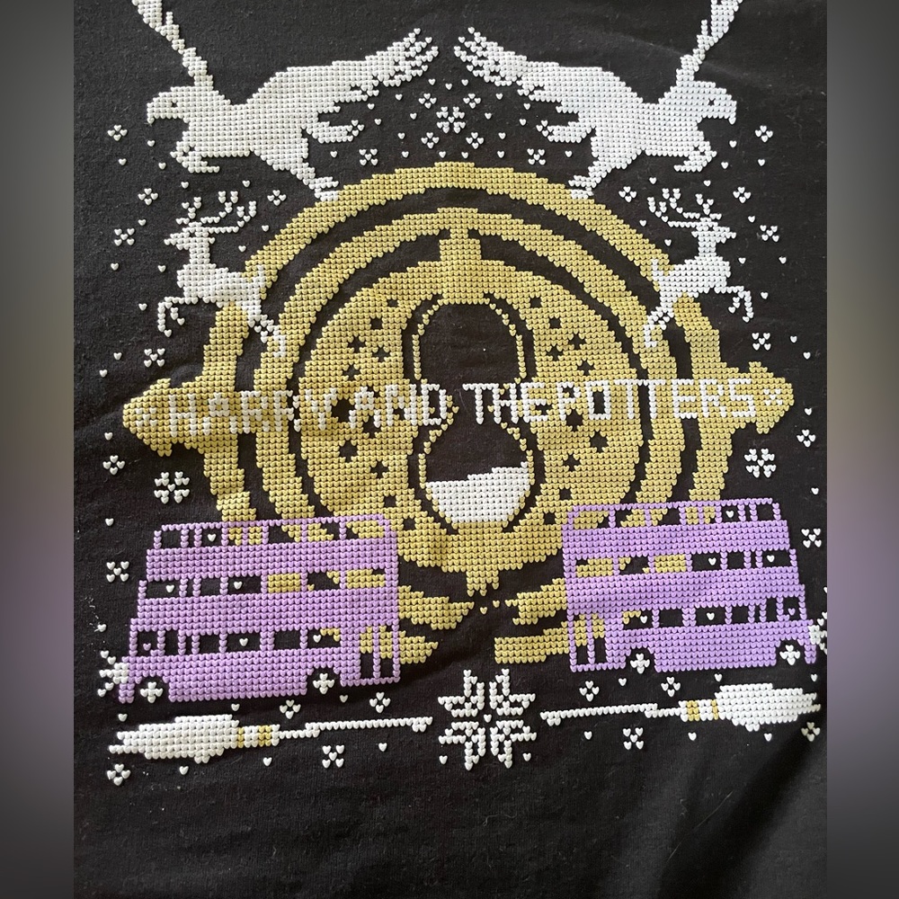 Wizard Rock Harry & The Potters Holiday Sweatshirt Unisex
Size XL